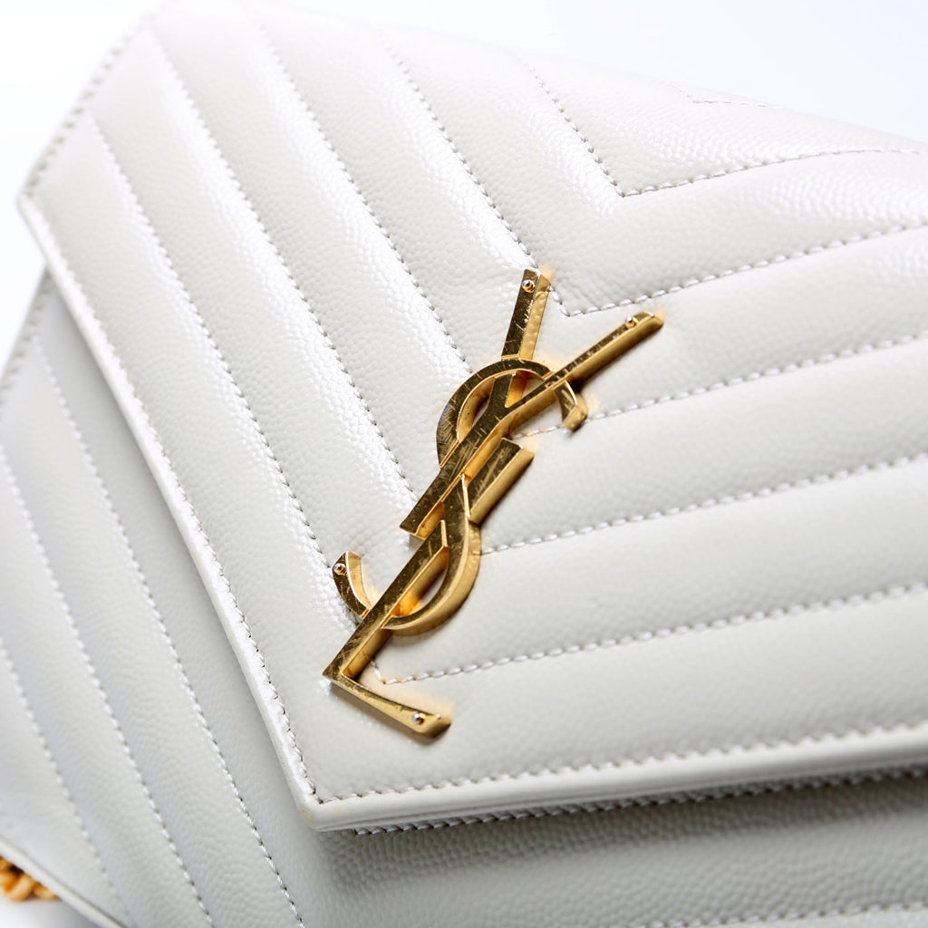 Grain De Chain Wallet Cream