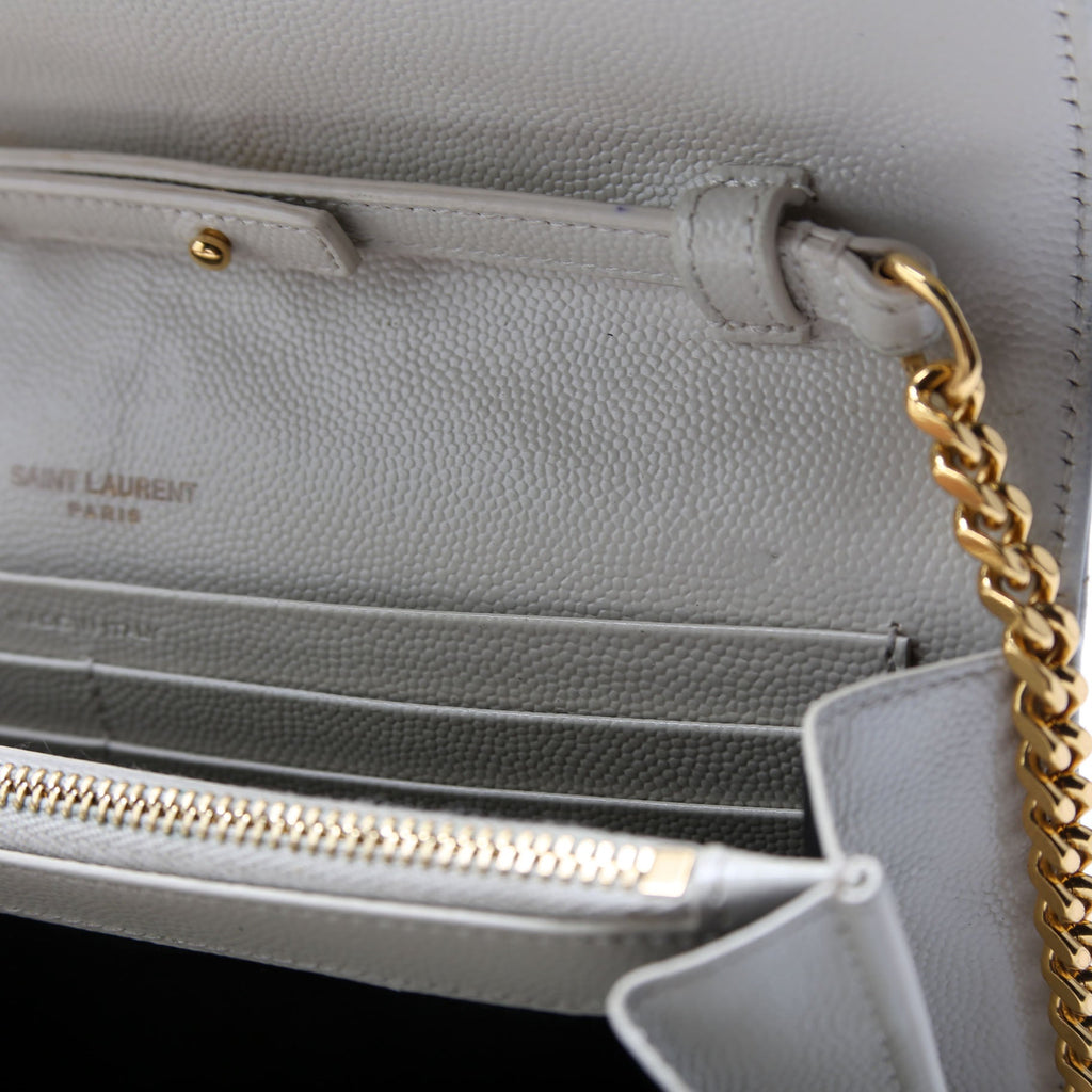 Grain De Chain Wallet Cream