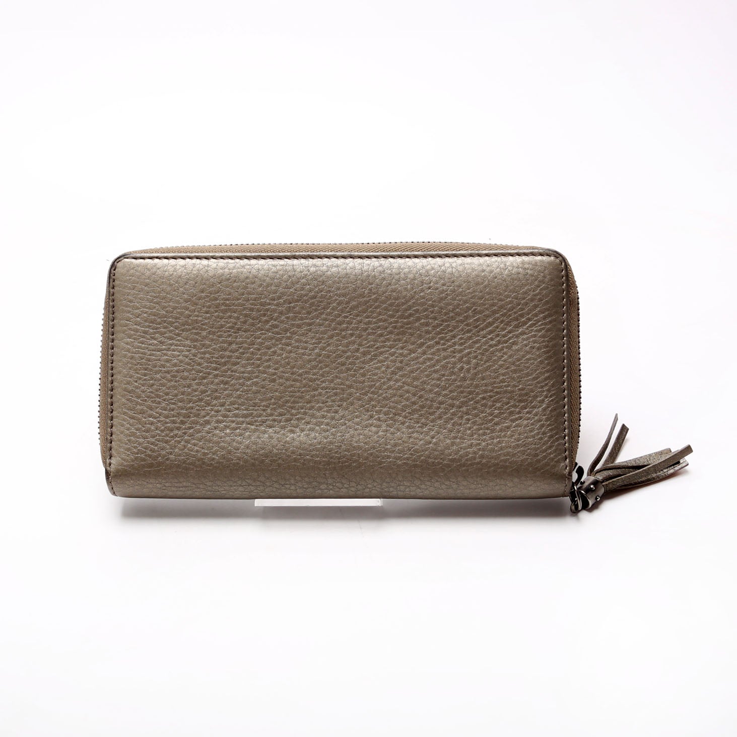 Gucci 598187 Soho Zip Around Wallet Gold