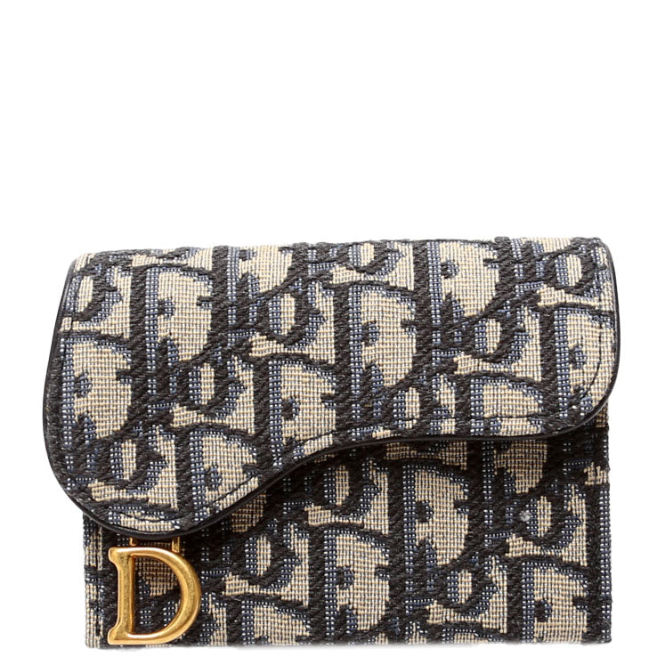 Saddle Card Holder Oblique Navy