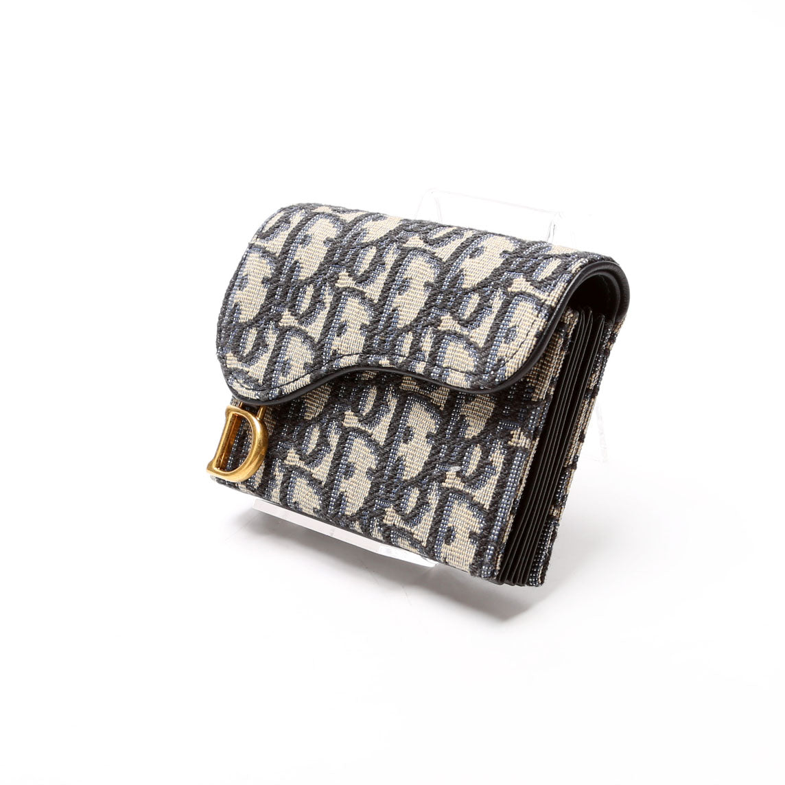 Saddle Card Holder Oblique Navy
