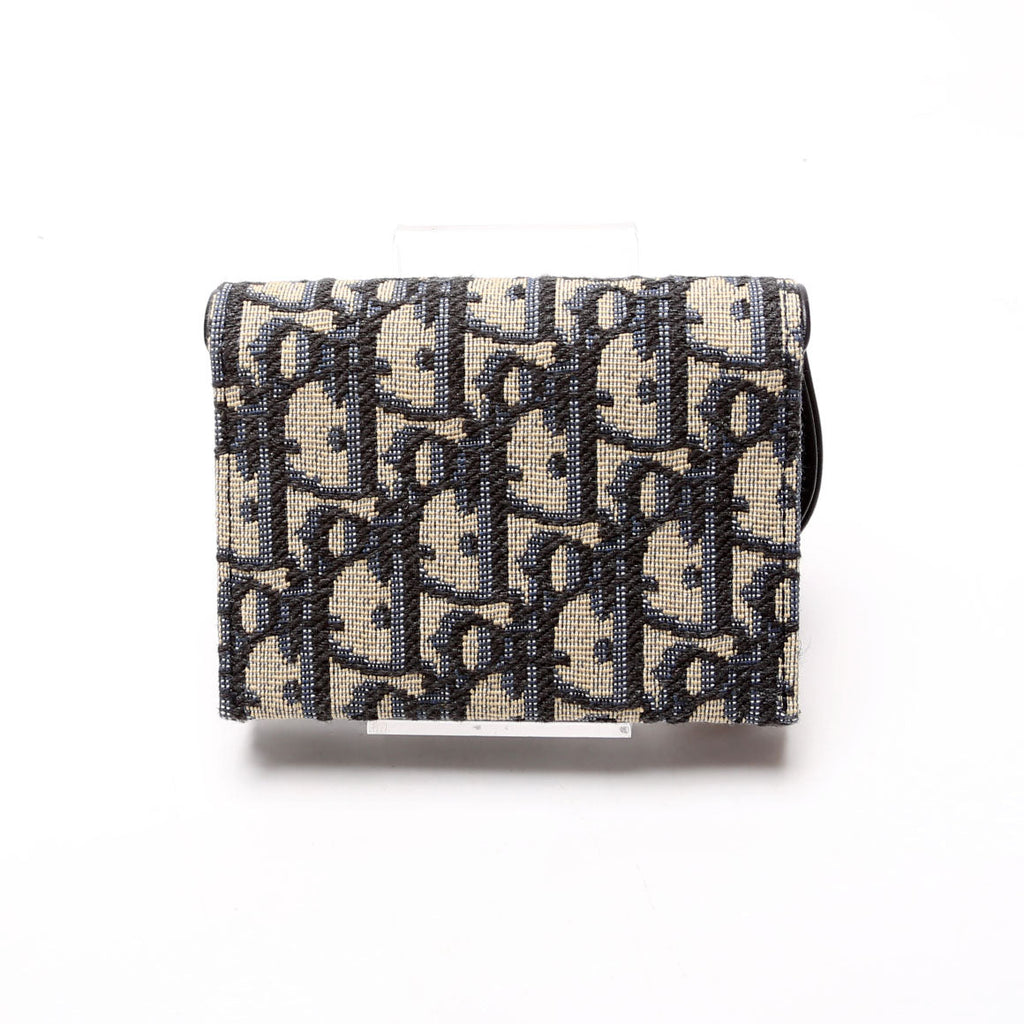 Saddle Card Holder Oblique Navy