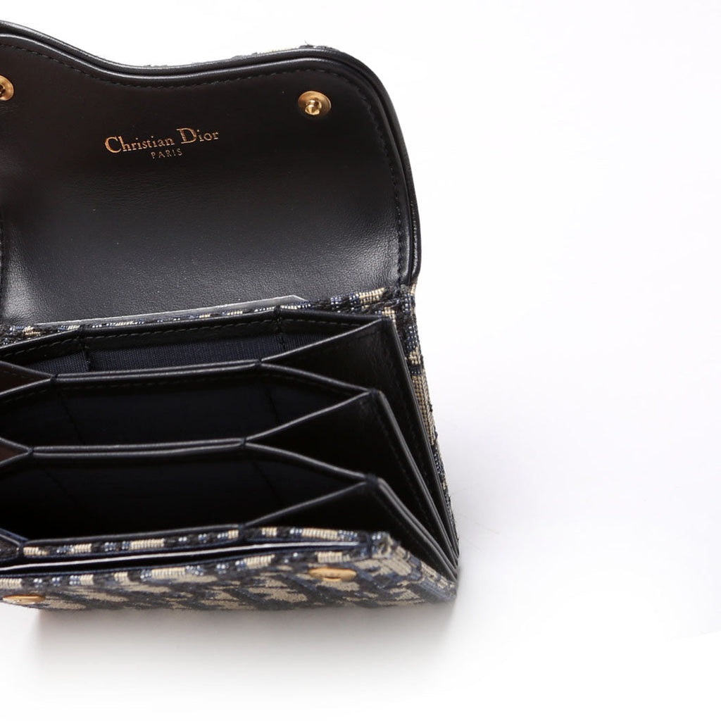 Saddle Card Holder Oblique Navy
