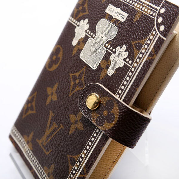 Trunk Agenda Small RIng Monogram Beige
