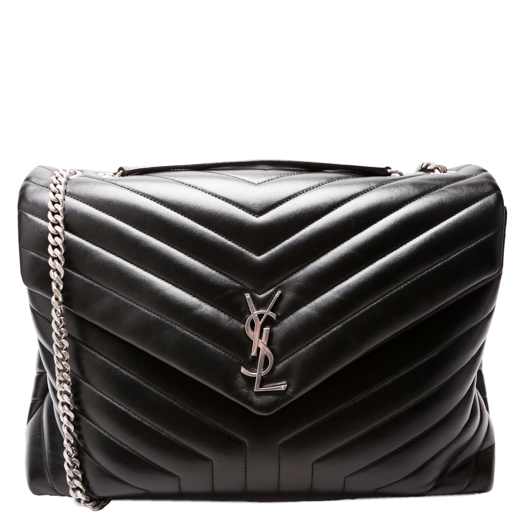 LouLou Satchel Large 574947 Black
