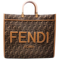 8BH372 FF Jacquard Sunshine Shopper Large