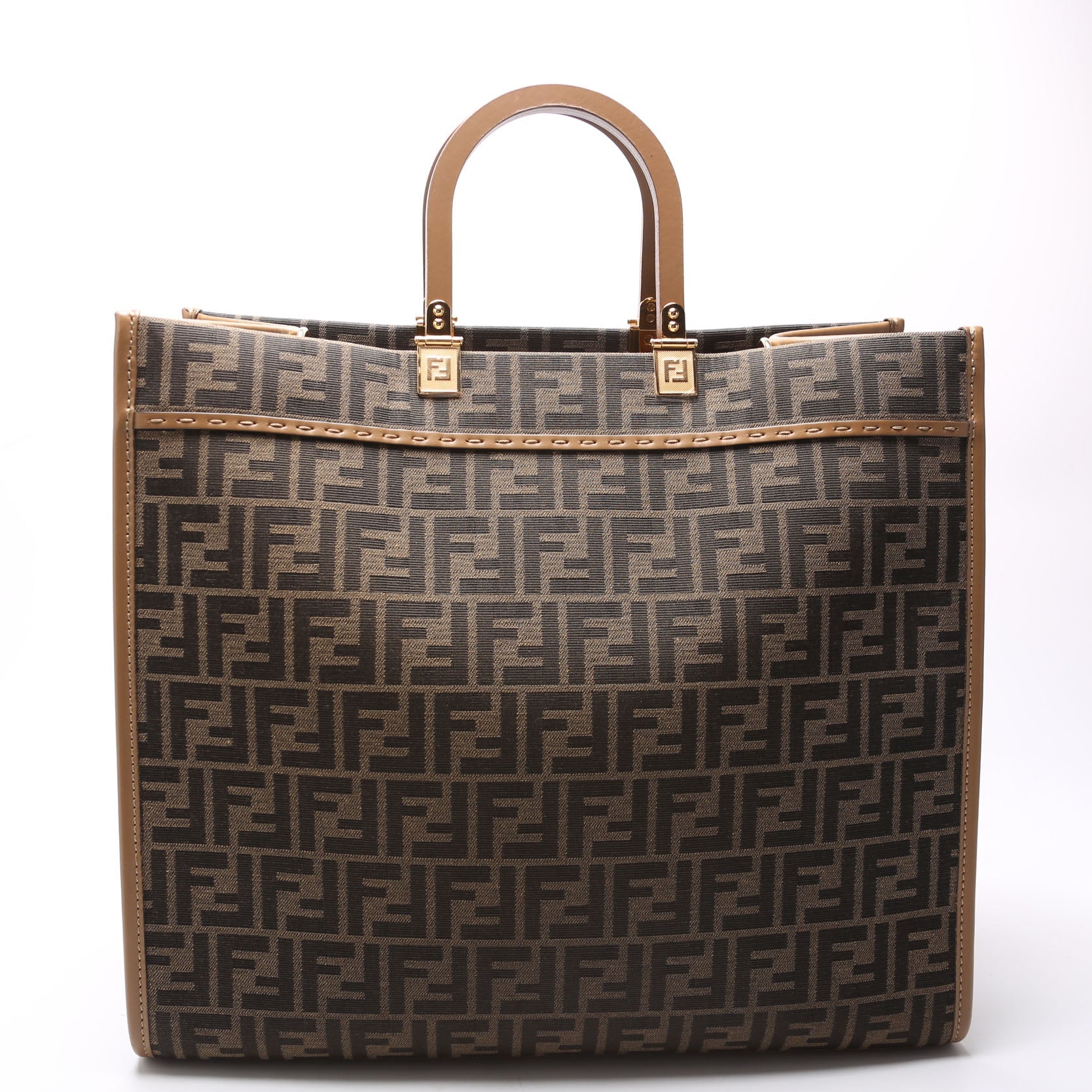 8BH372 FF Jacquard Sunshine Shopper Large