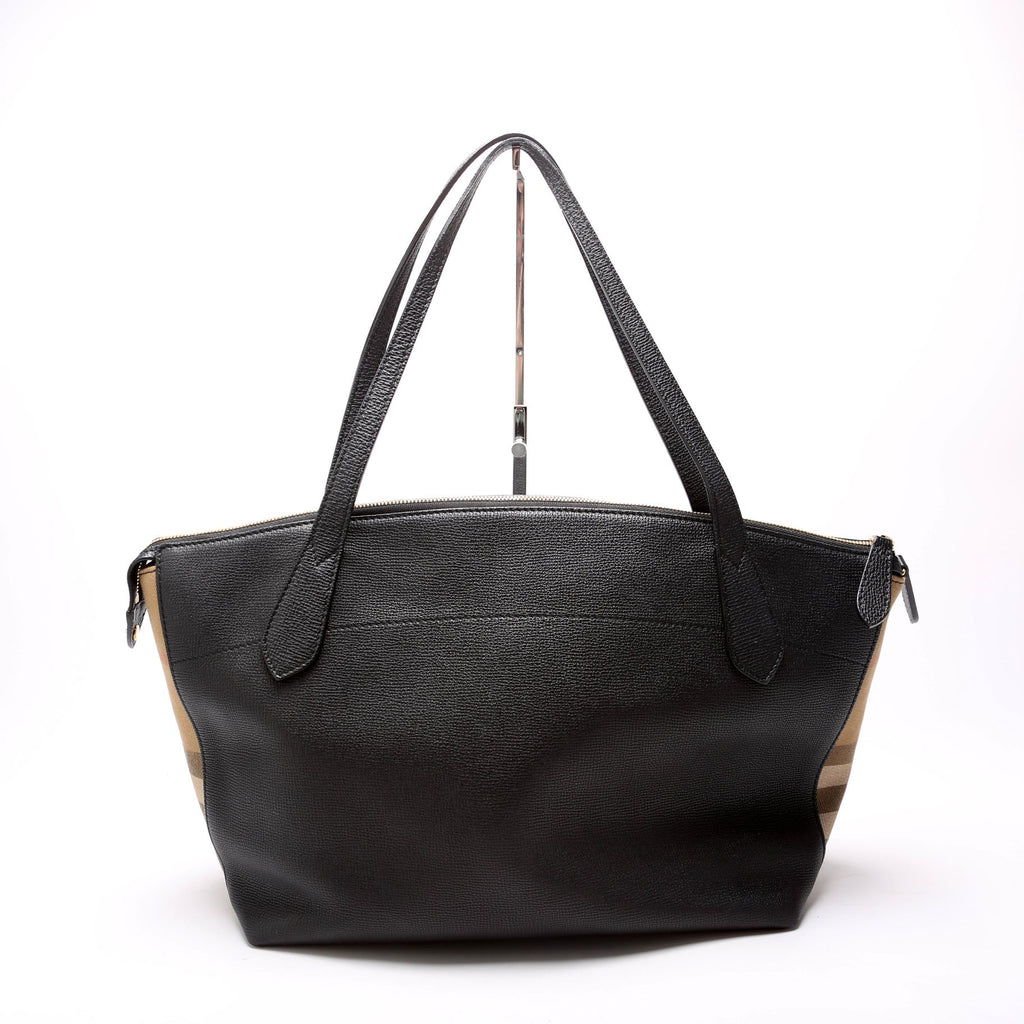Debry Calfskin/Housecheck Welburn Medium Tote