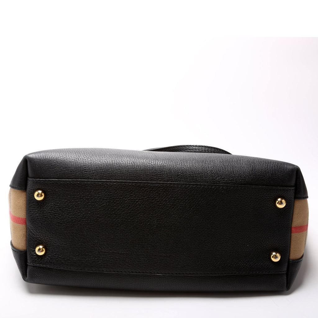 Debry Calfskin/Housecheck Welburn Medium Tote