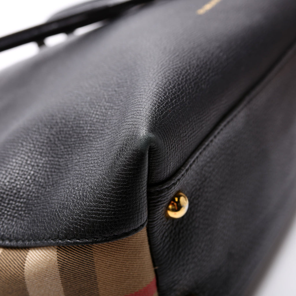 Debry Calfskin/Housecheck Welburn Medium Tote