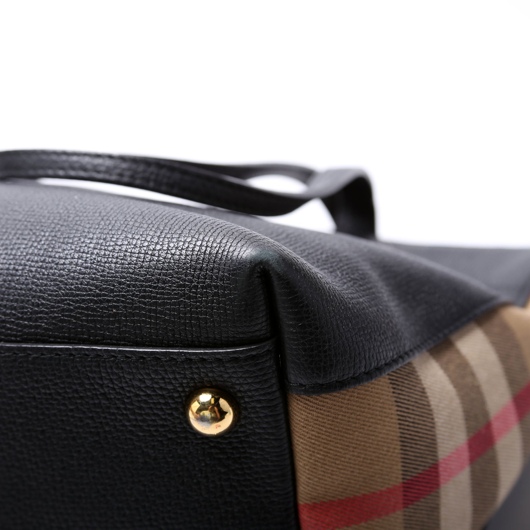 Debry Calfskin/Housecheck Welburn Medium Tote