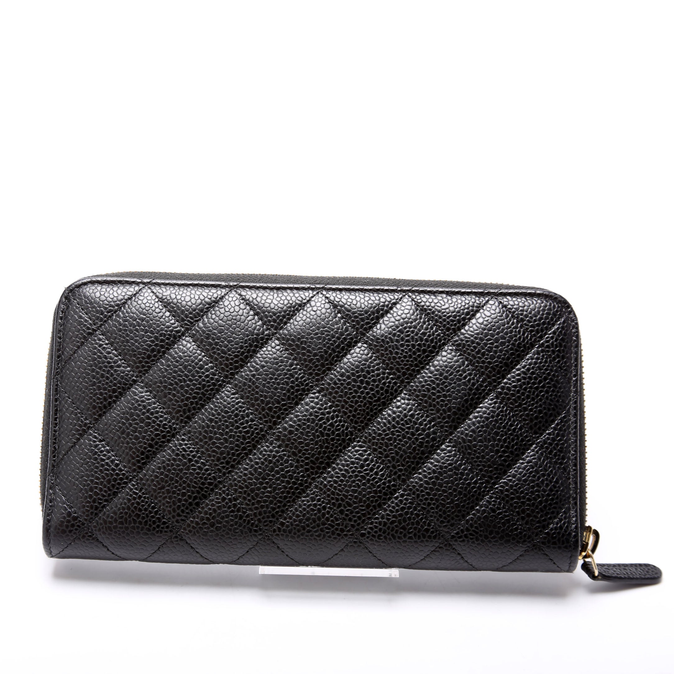 CC Long Za Wallet Caviar 28M Black