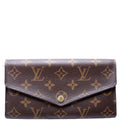 Sarah Wallet Monogram Newer