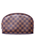 Cosmetic Pouch GM Damier Ebene Brown/Red