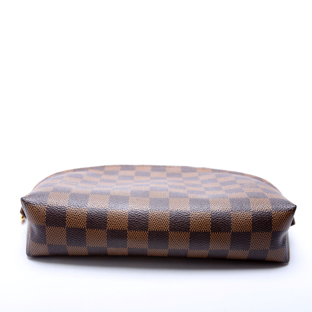 Cosmetic Pouch GM Damier Ebene Brown/Red
