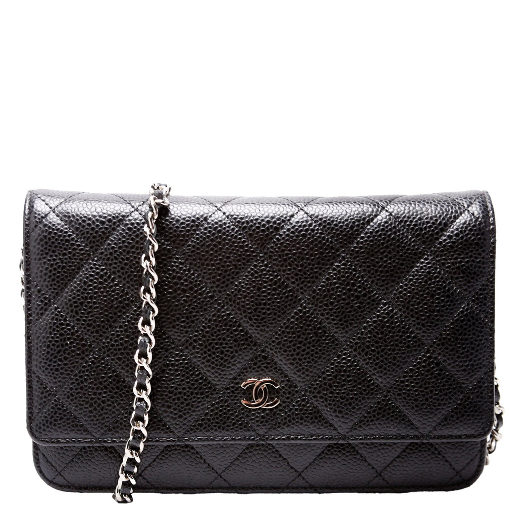 WOC Classic Quilted Caviar Black