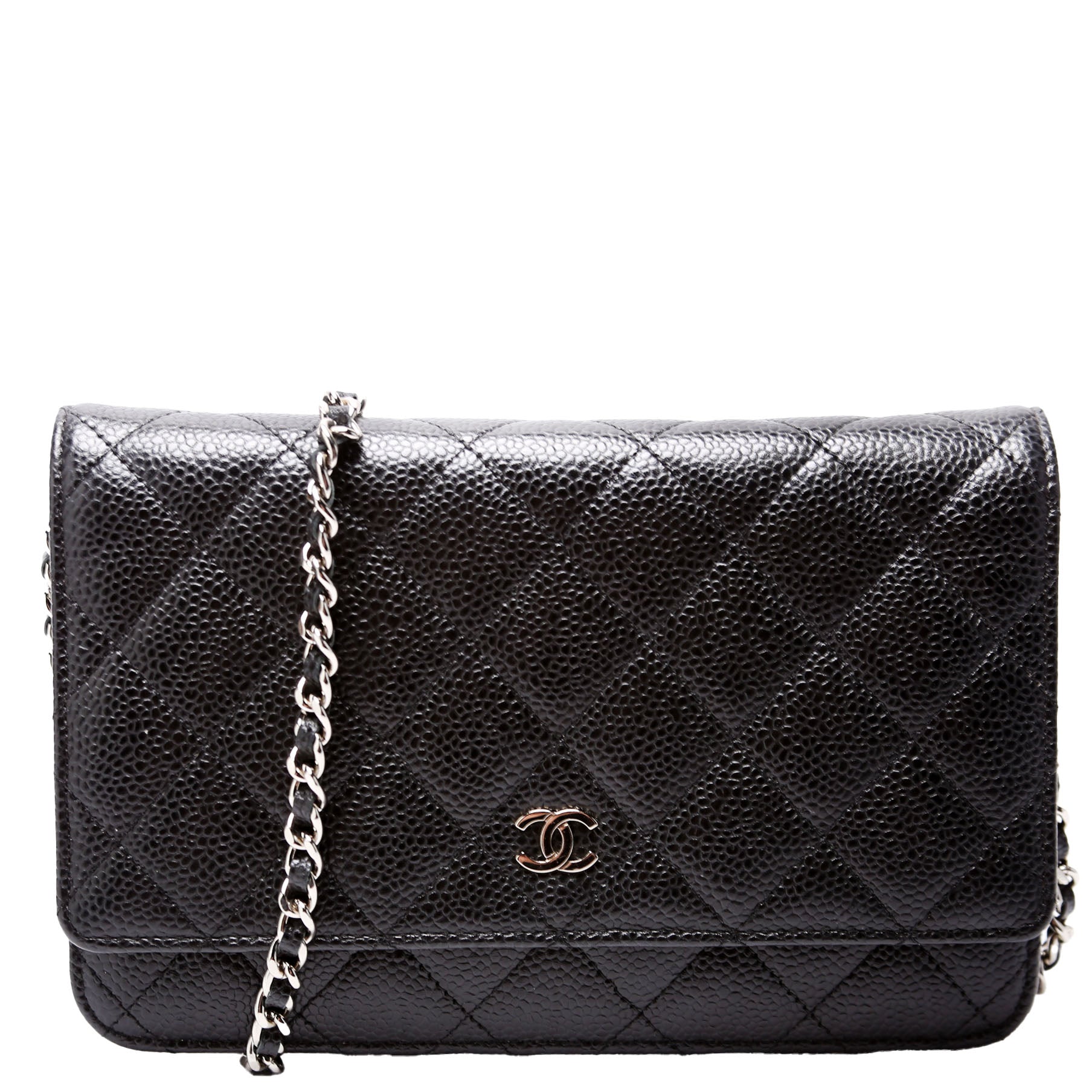 WOC Classic Quilted Caviar Black