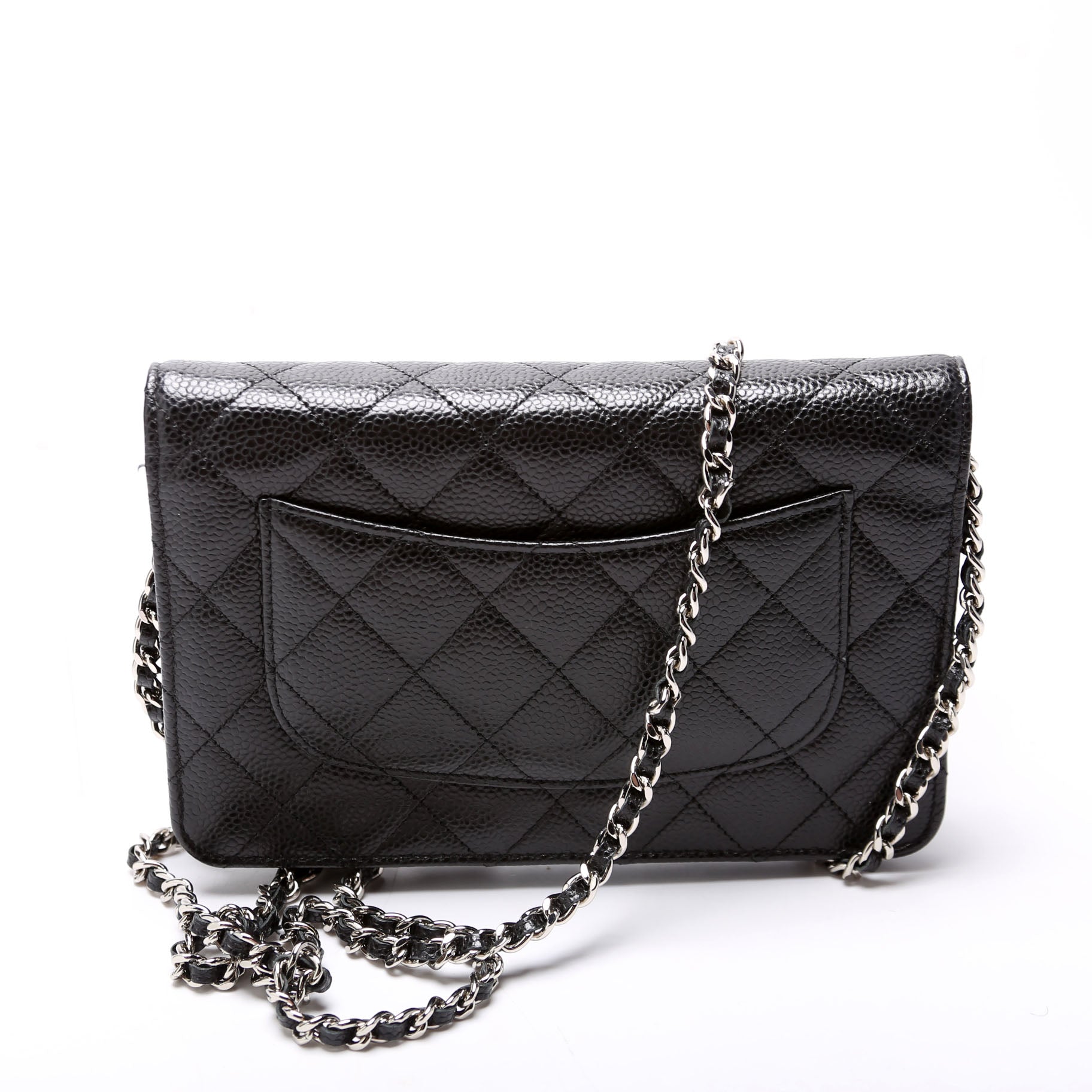 WOC Classic Quilted Caviar Black