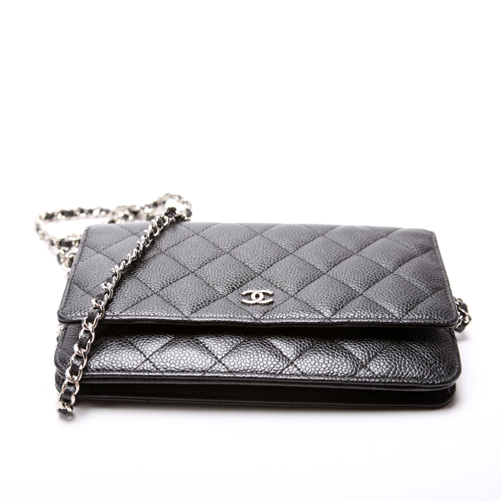 WOC Classic Quilted Caviar Black