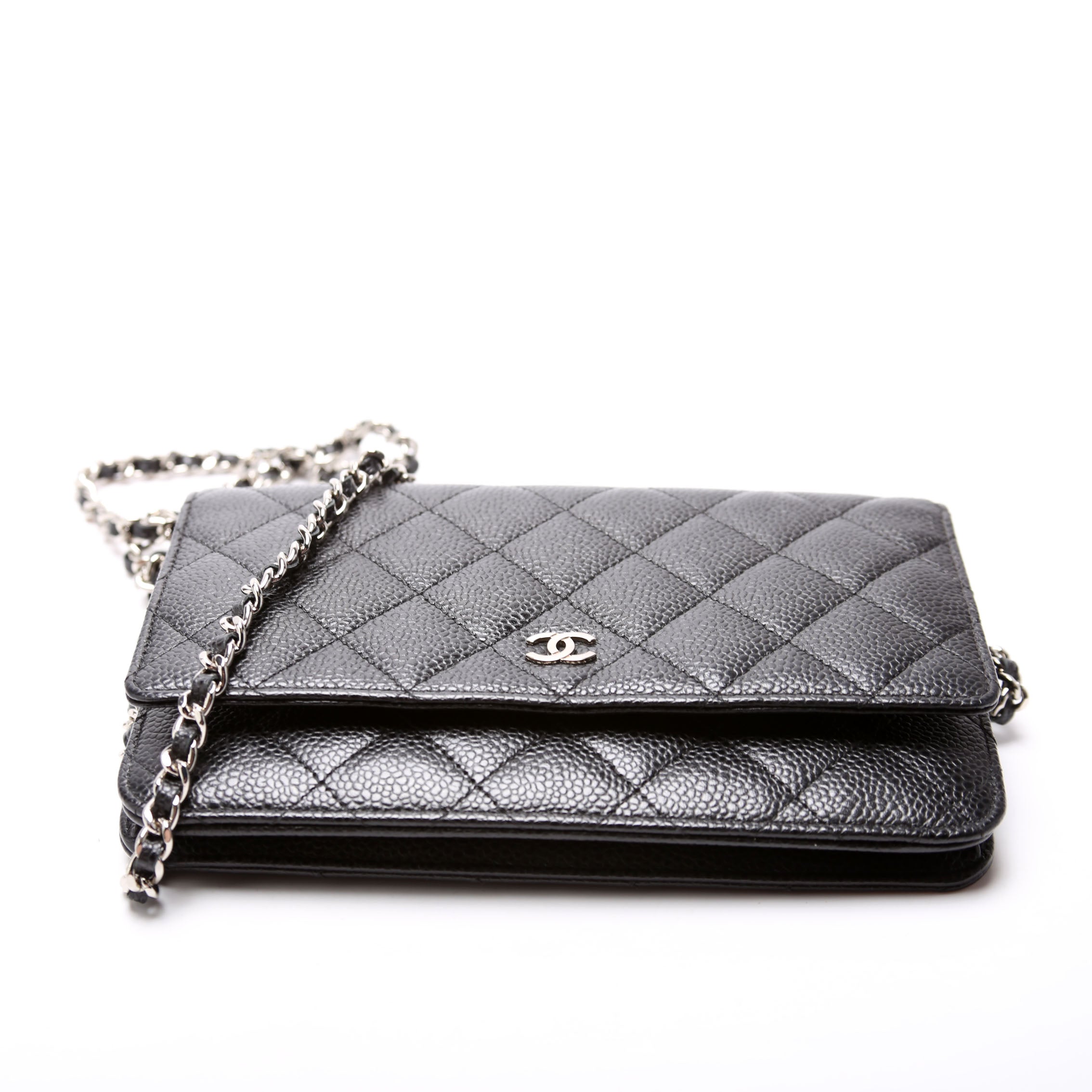 WOC Classic Quilted Caviar Black