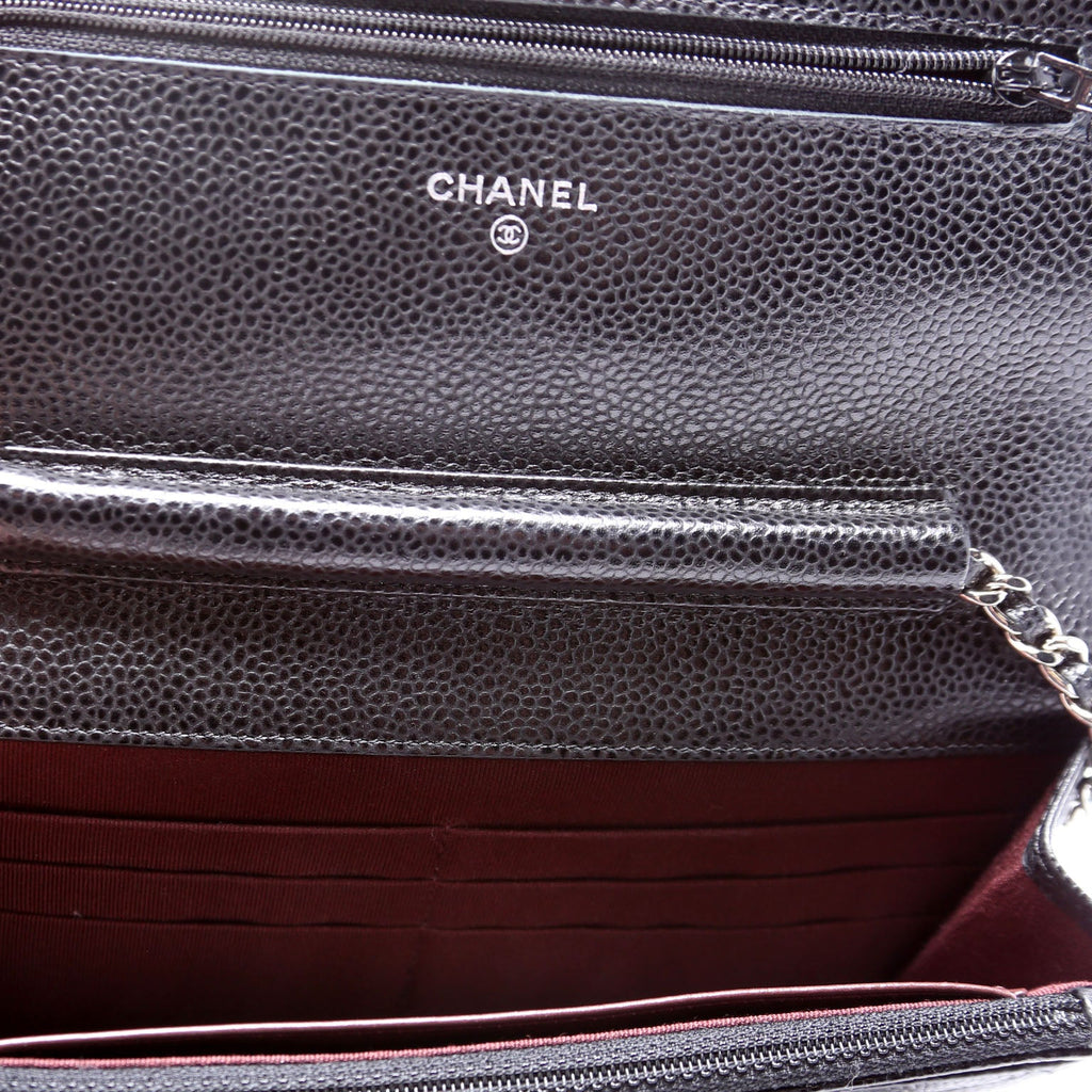 WOC Classic Quilted Caviar Black
