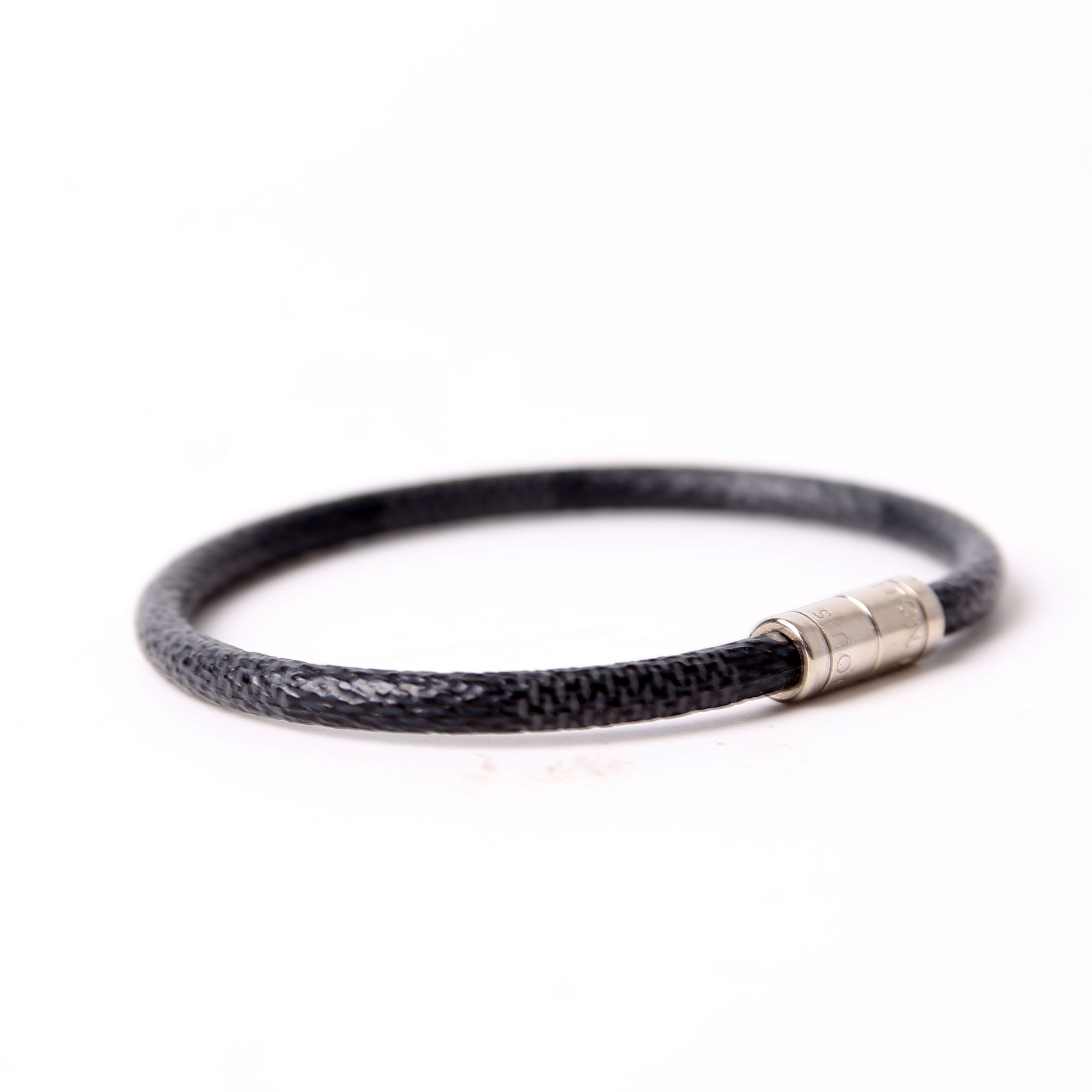 Keep It Damier Graphite Bracelet Black
