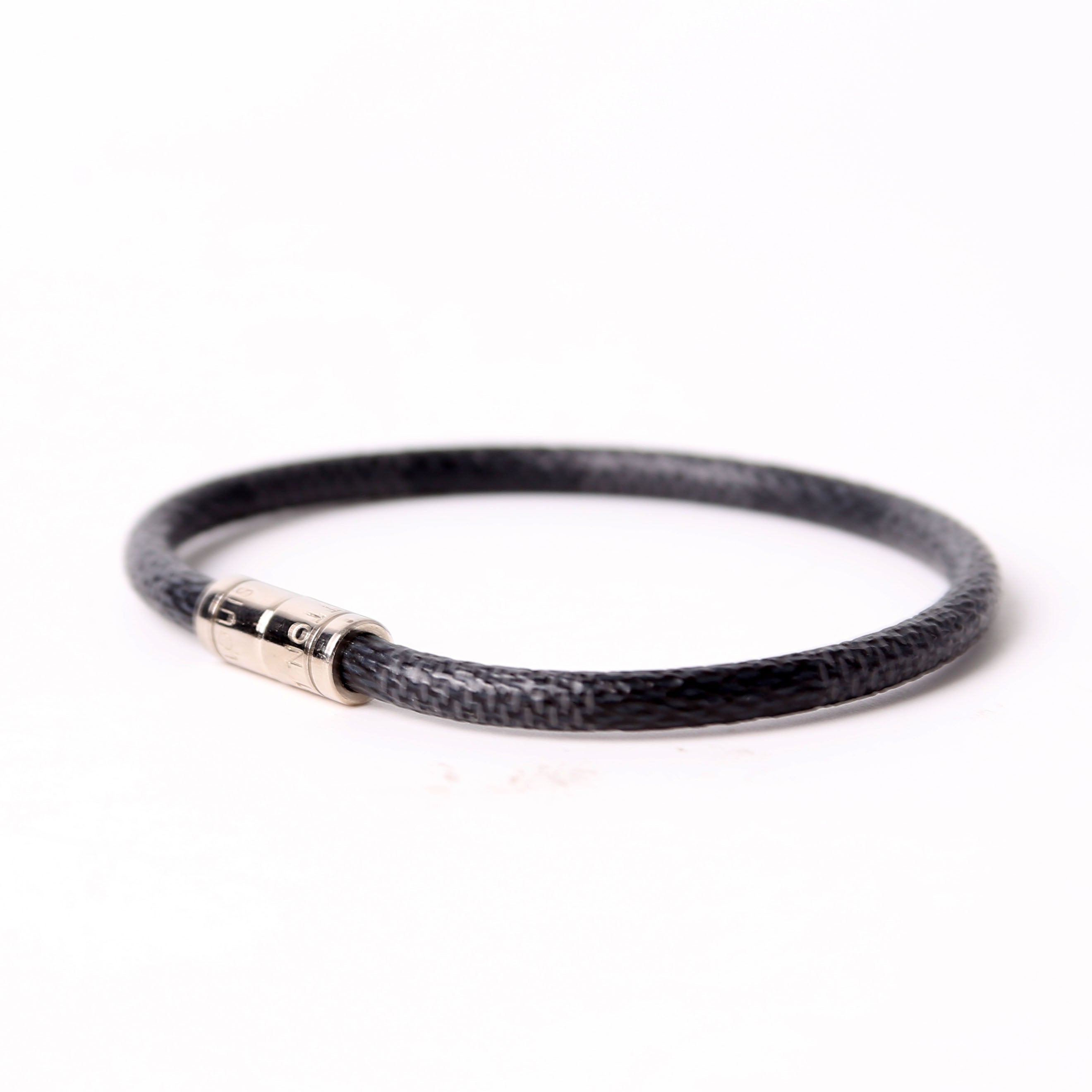 Keep It Damier Graphite Bracelet Black