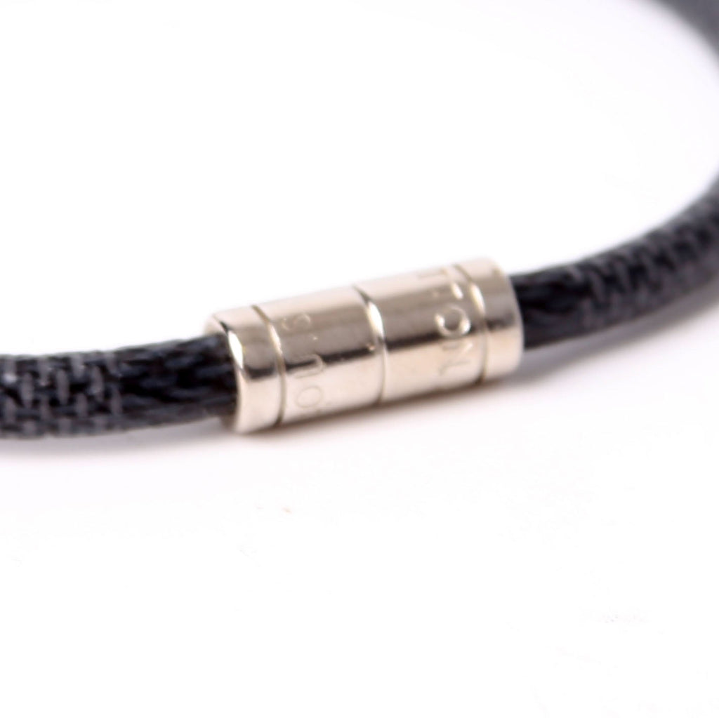 Keep It Damier Graphite Bracelet Black
