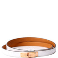 Kelly 18 Epsom Adjustable Belt White