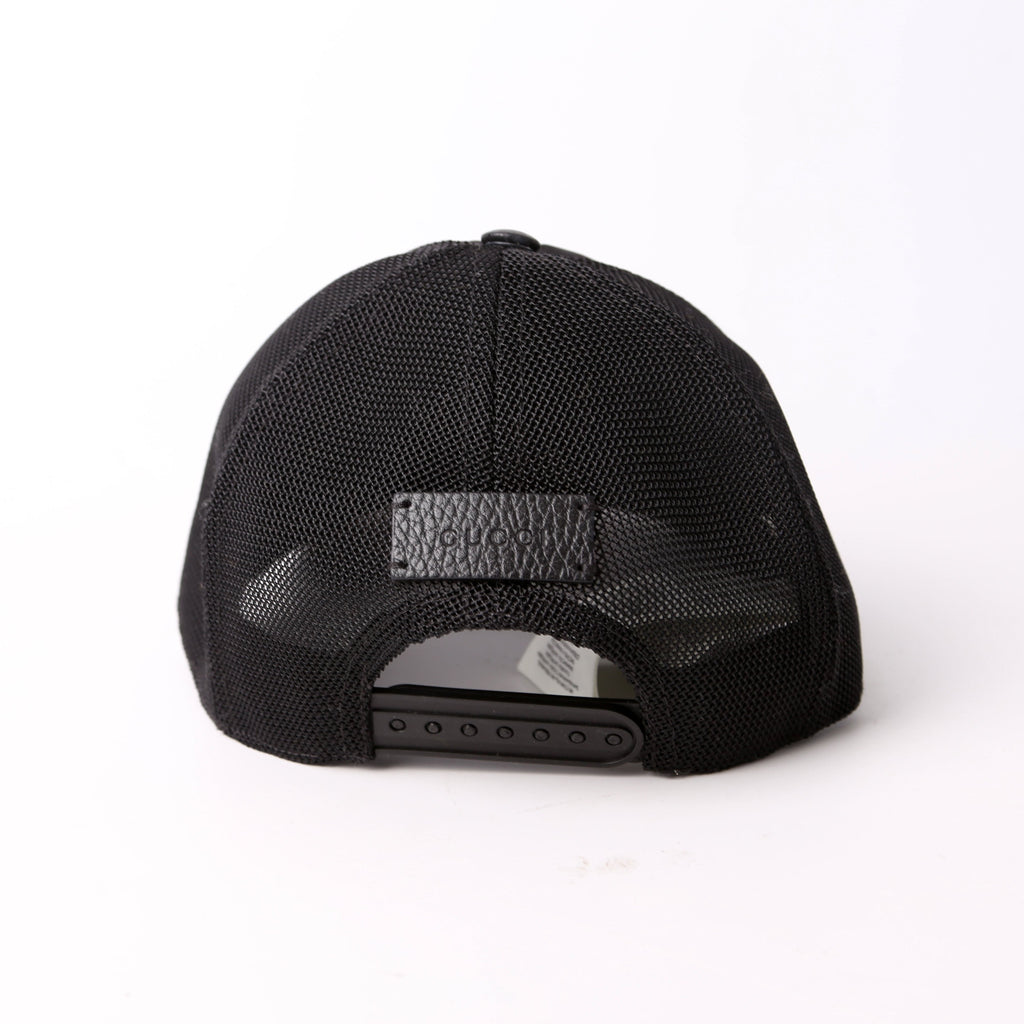 510950 GG Nylon Baseball Cap Size Medium Black