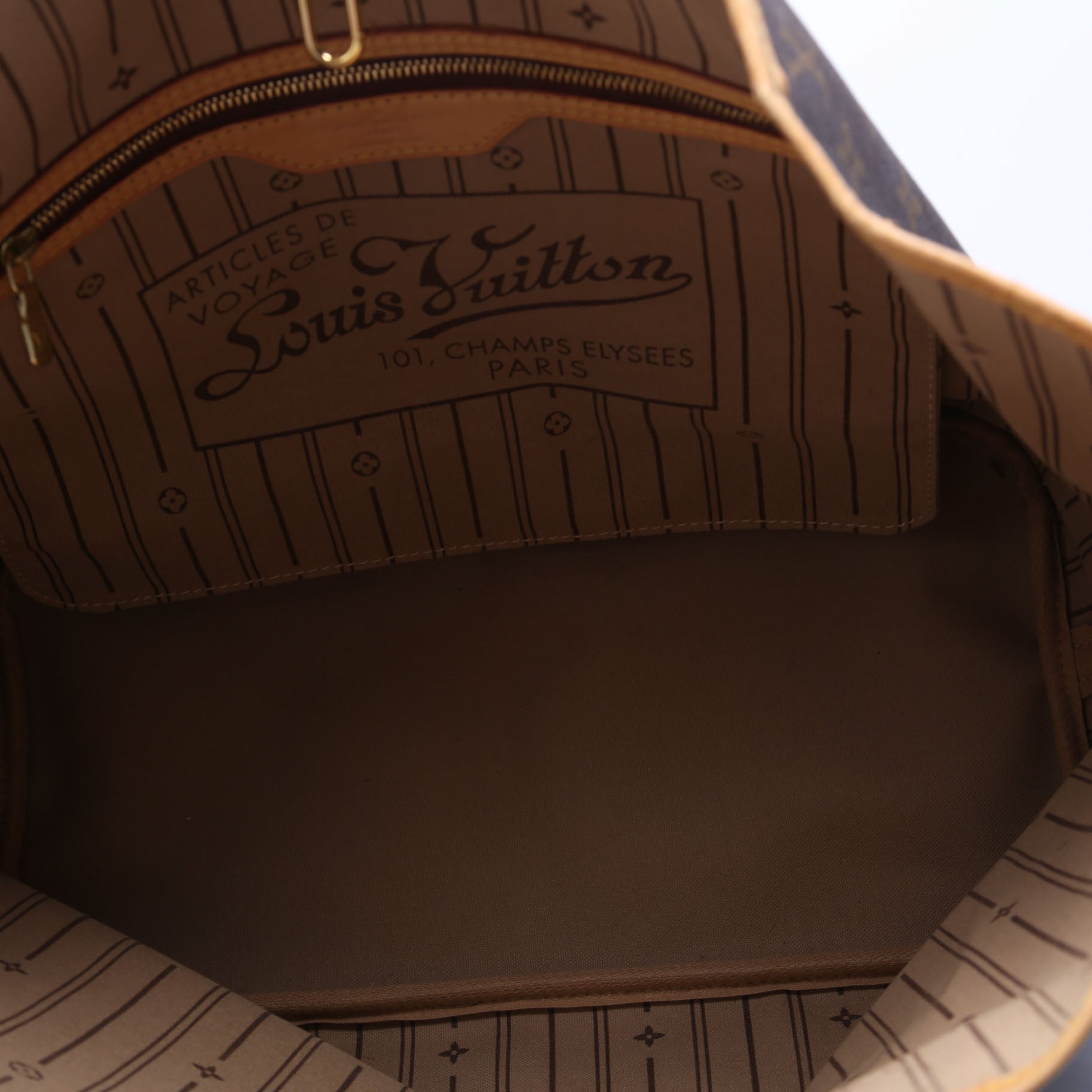 Neverfull MM Monogram Beige