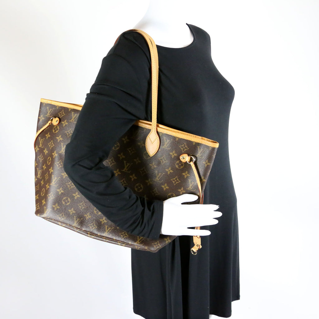 Neverfull MM Monogram Beige
