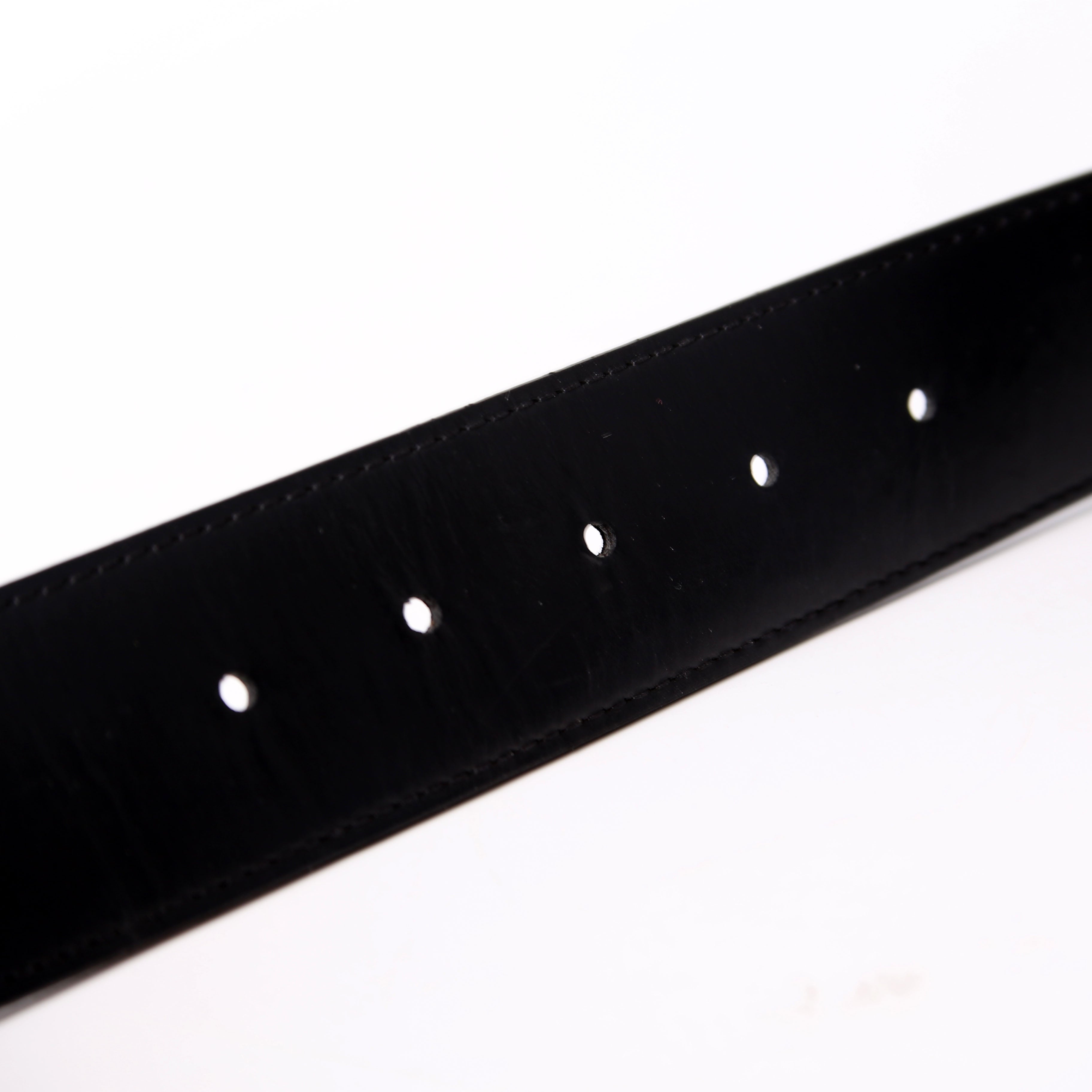 LV Initiales 40MM Reversible Leather/Monogram Eclipse Belt Size 85/34