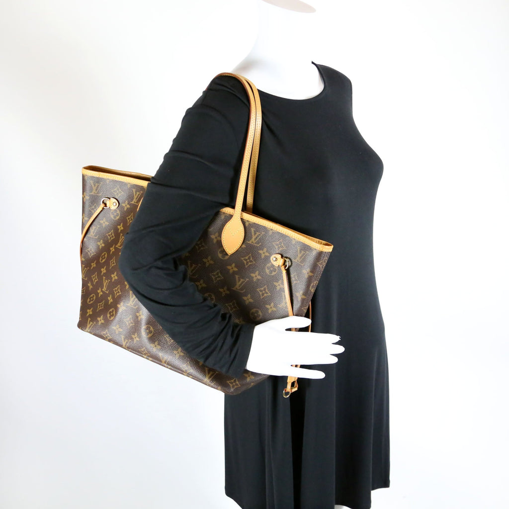 Neverfull MM Monogram Brown/Baige