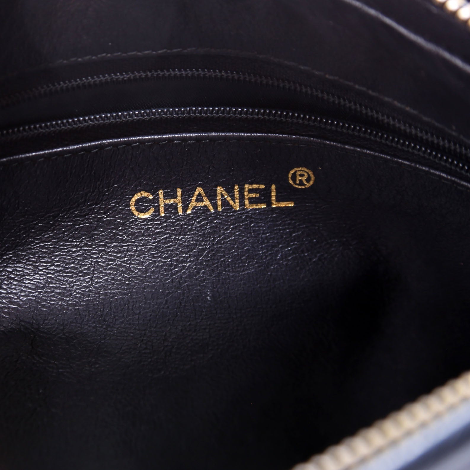 CC Front Pocket Tassel Camera Bag Vintage Black/Gold