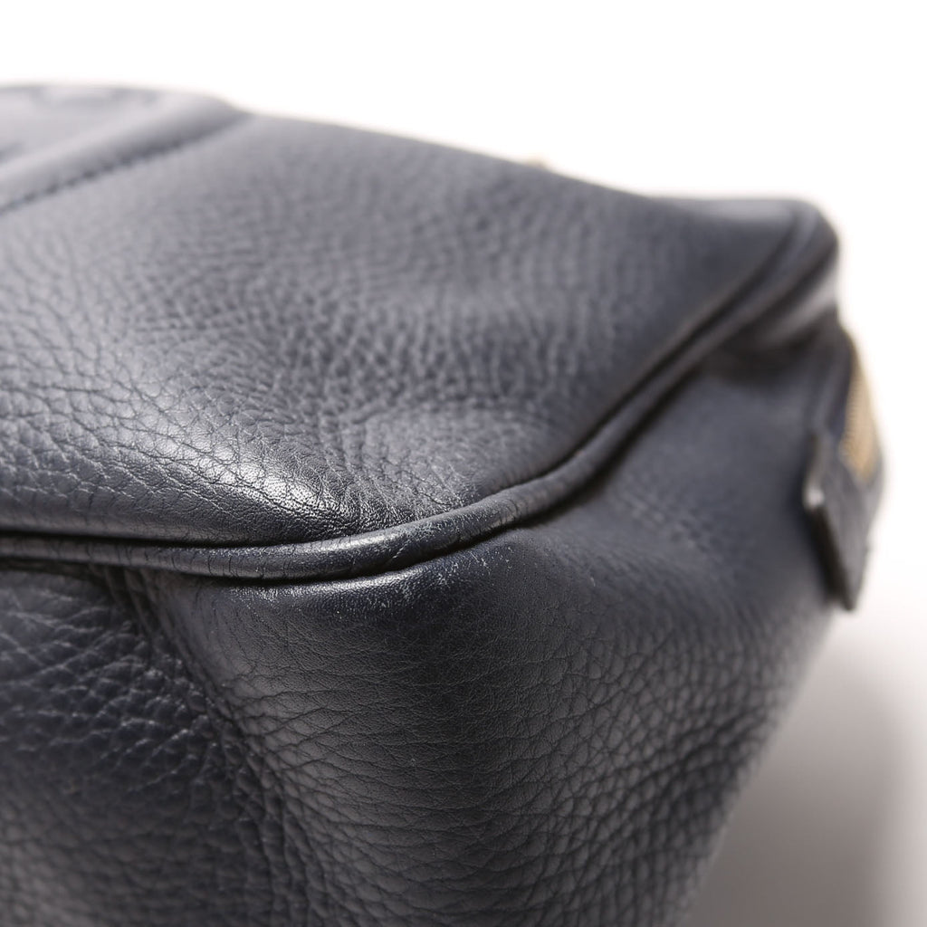 Gucci 308983 Soho Chain Shoulder Bag Navy
