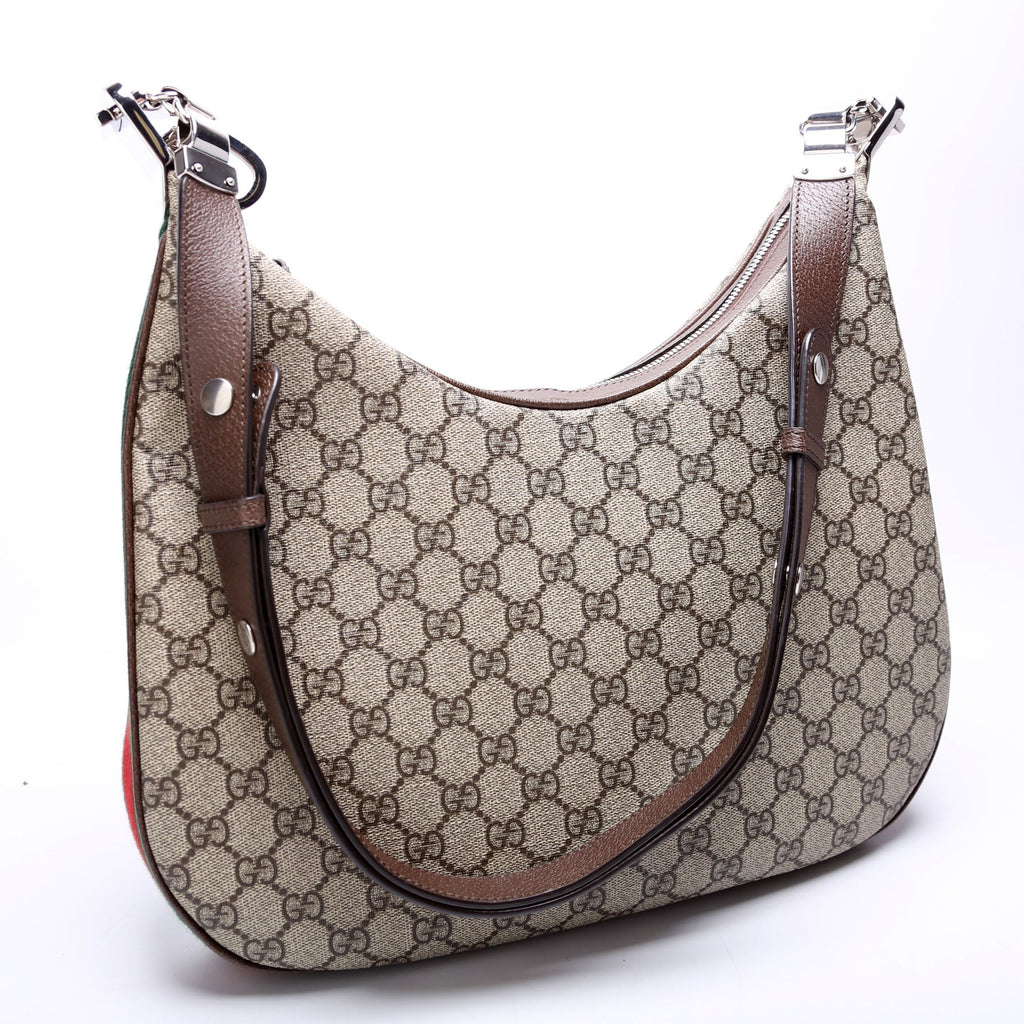 702823 Attache GG Supreme Shoulder Bag Medium