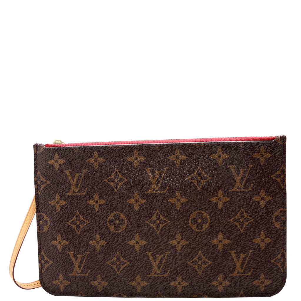 Pochette Only Monogram Neverfull Red