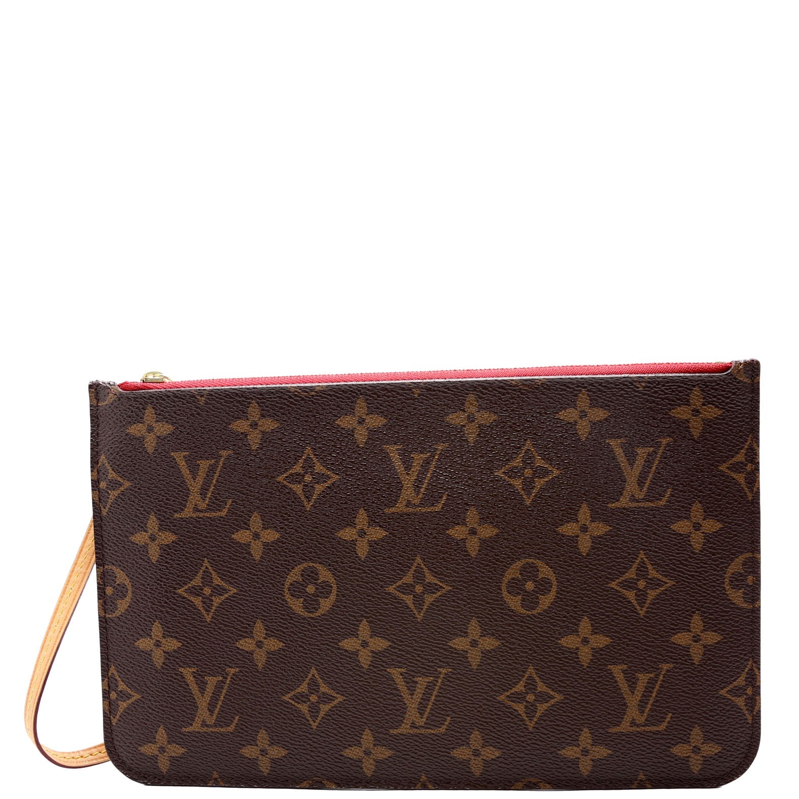 Pochette Only Monogram Neverfull Red