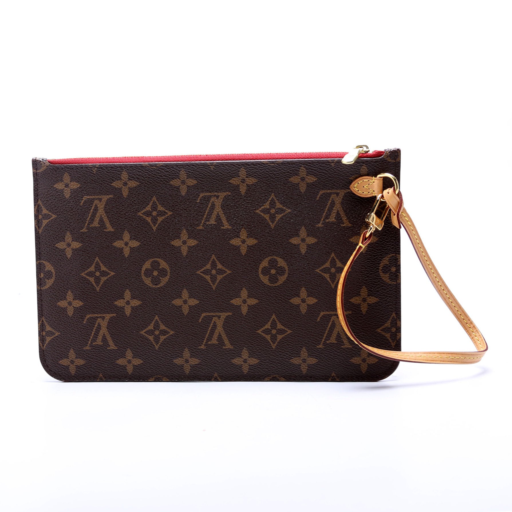 Pochette Only Monogram Neverfull Red