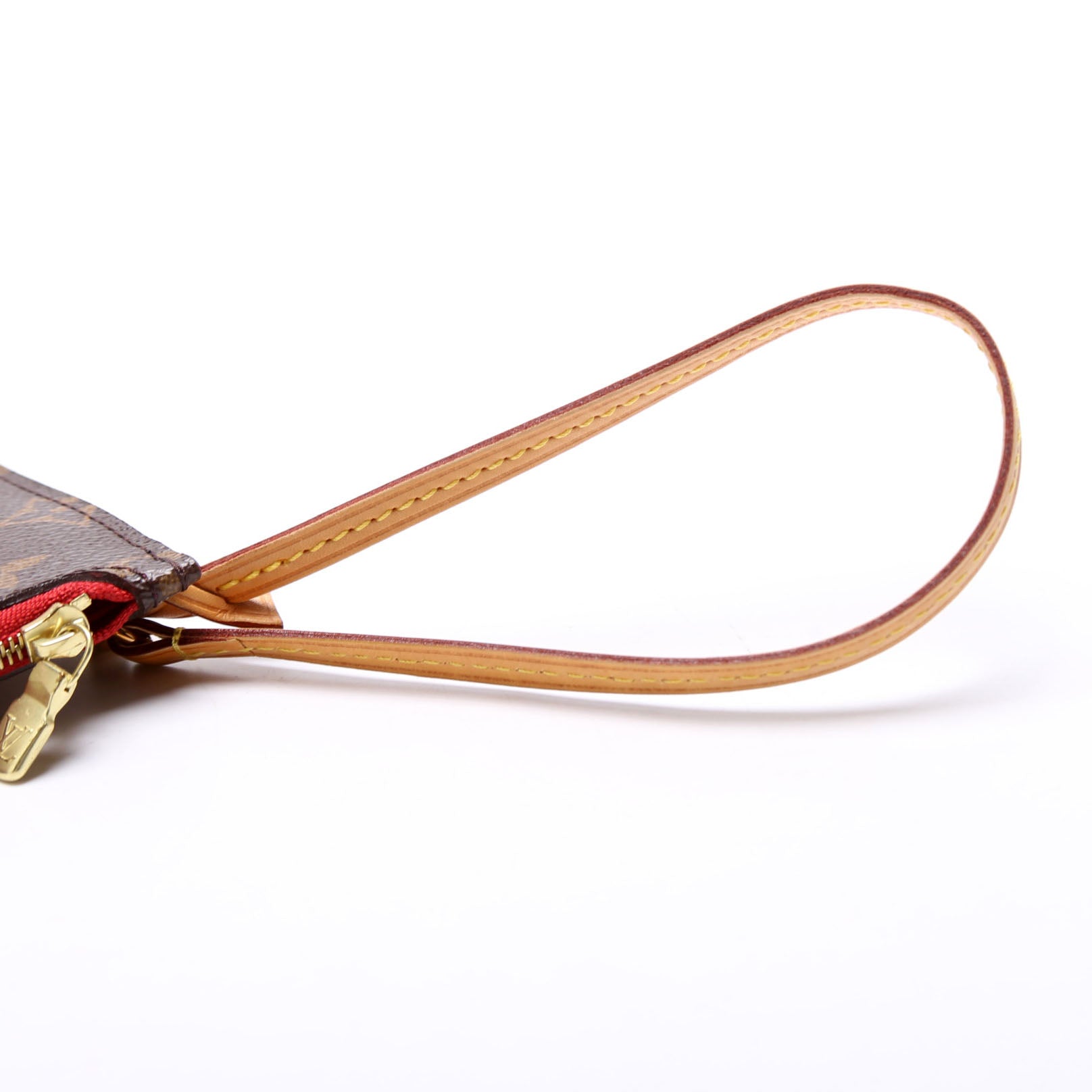 Pochette Only Monogram Neverfull Red