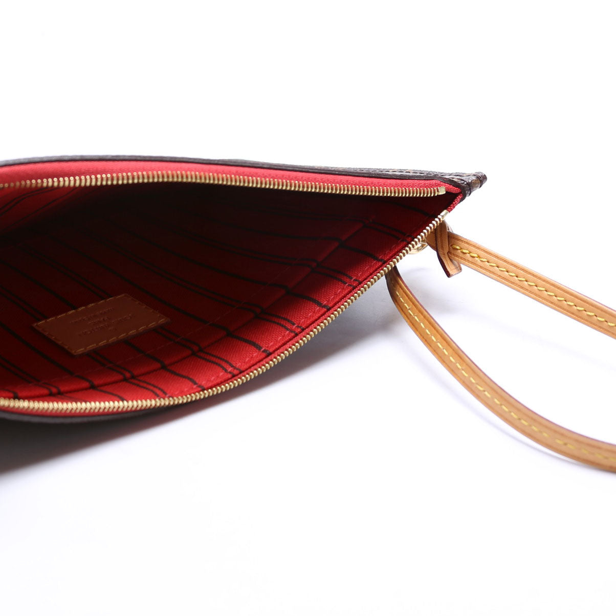 Pochette Only Monogram Neverfull Red