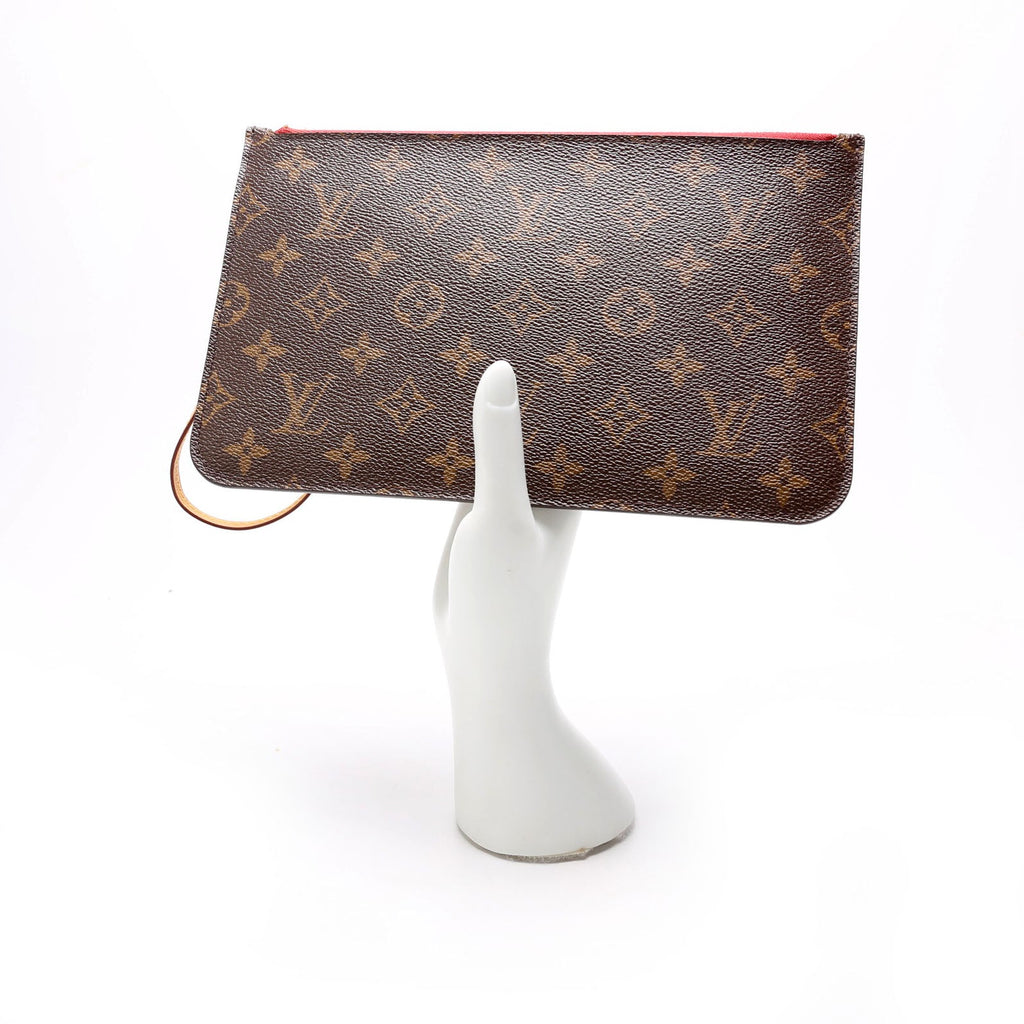 Pochette Only Monogram Neverfull Red