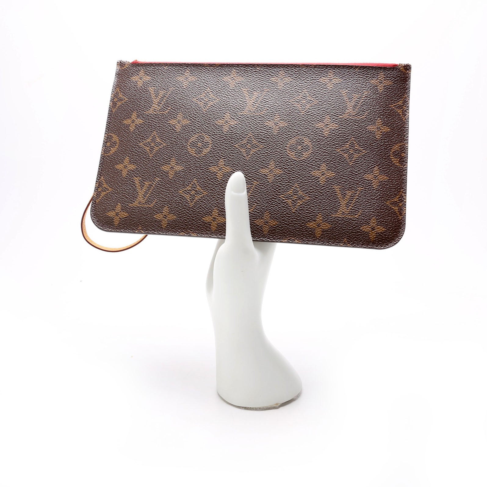 Pochette Only Monogram Neverfull Red