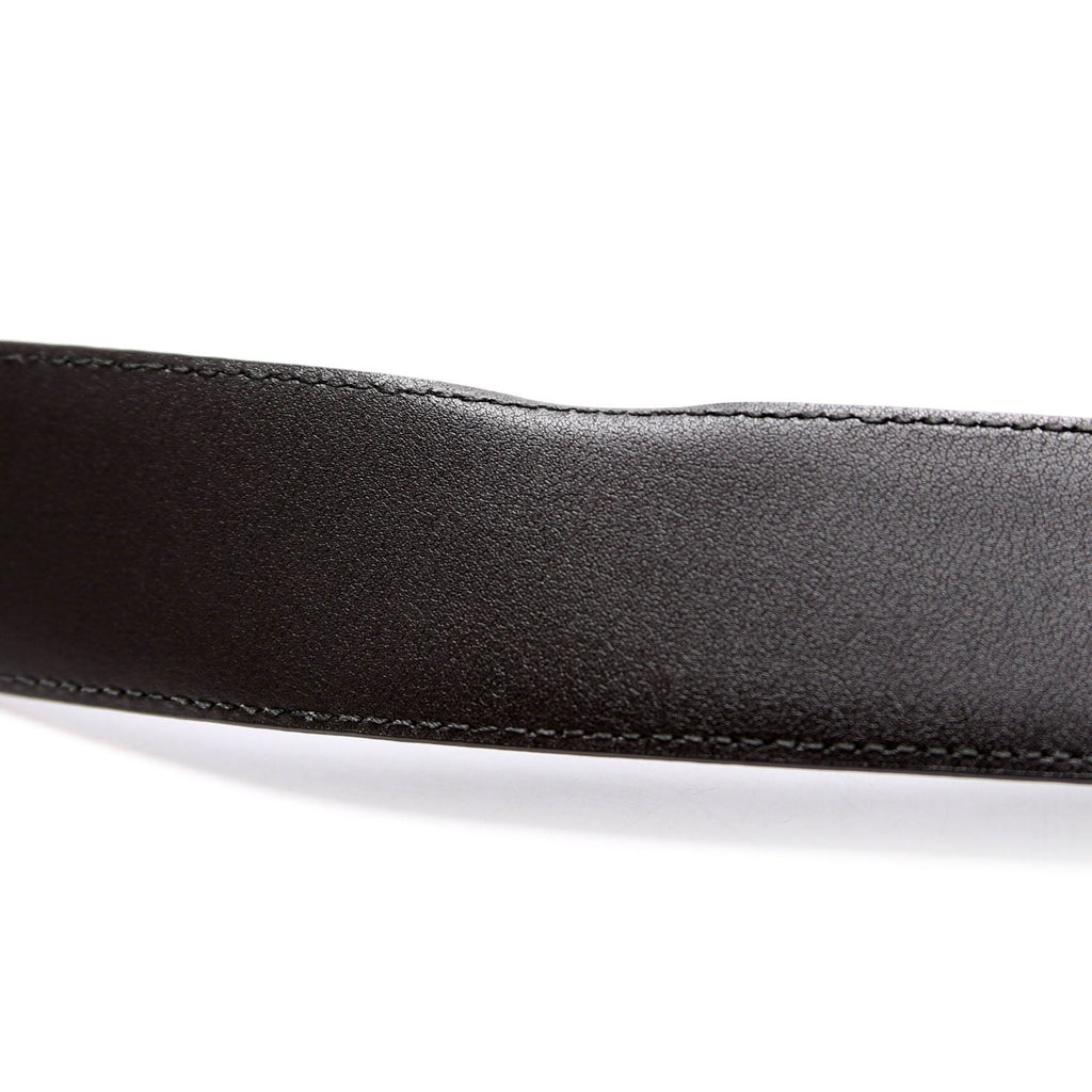 411924 Guccissima Belt Size 90/36 Black