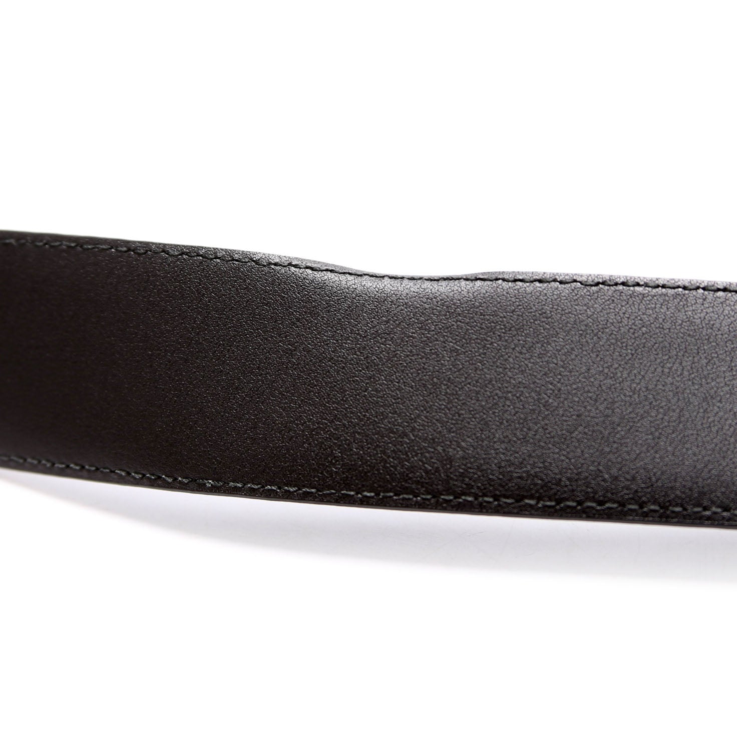 411924 Guccissima Belt Size 90/36 Black