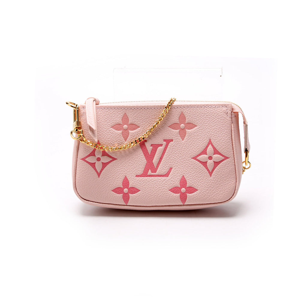 Pochette Accessories Mini Empreinte By The Pool Pink