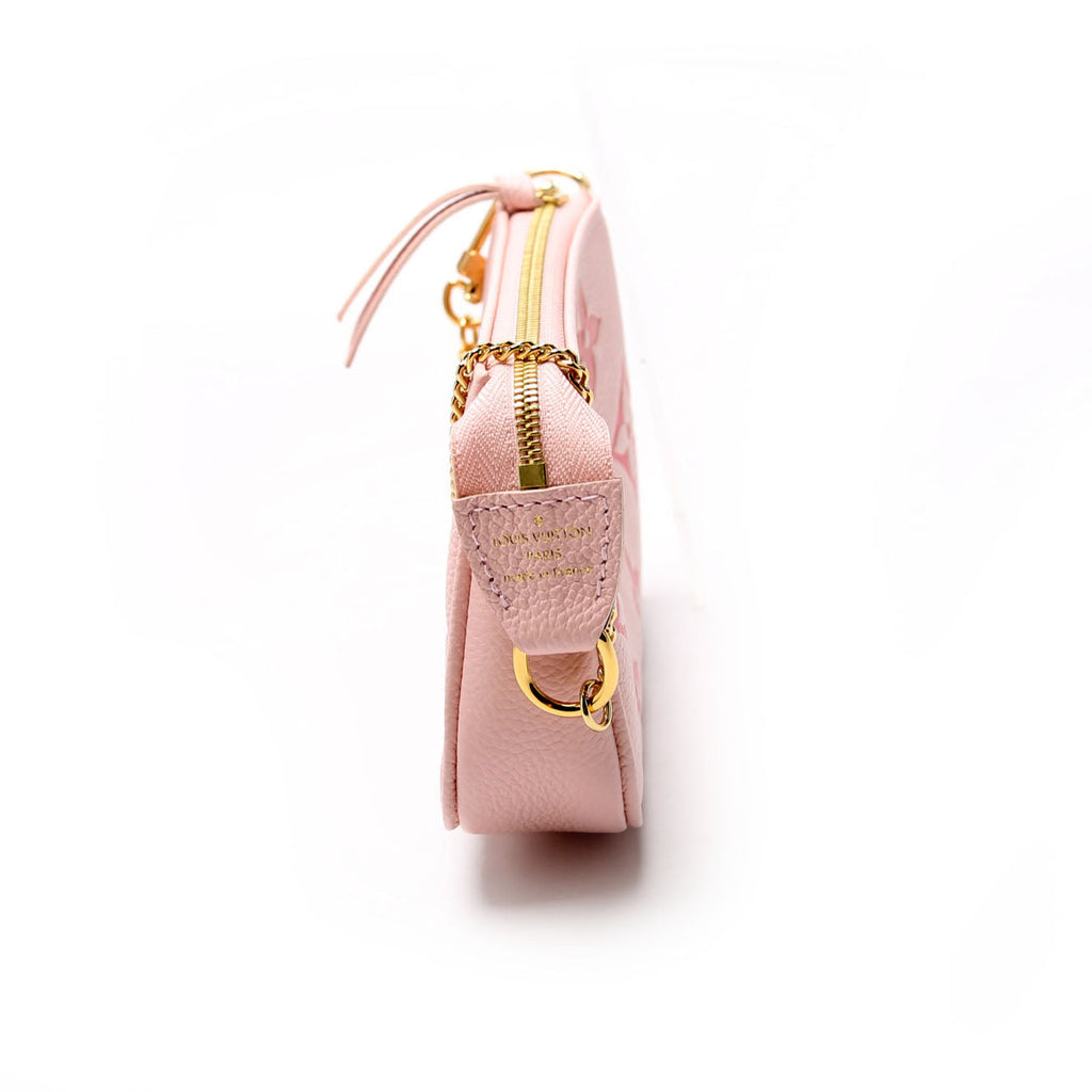 Pochette Accessories Mini Empreinte By The Pool Pink