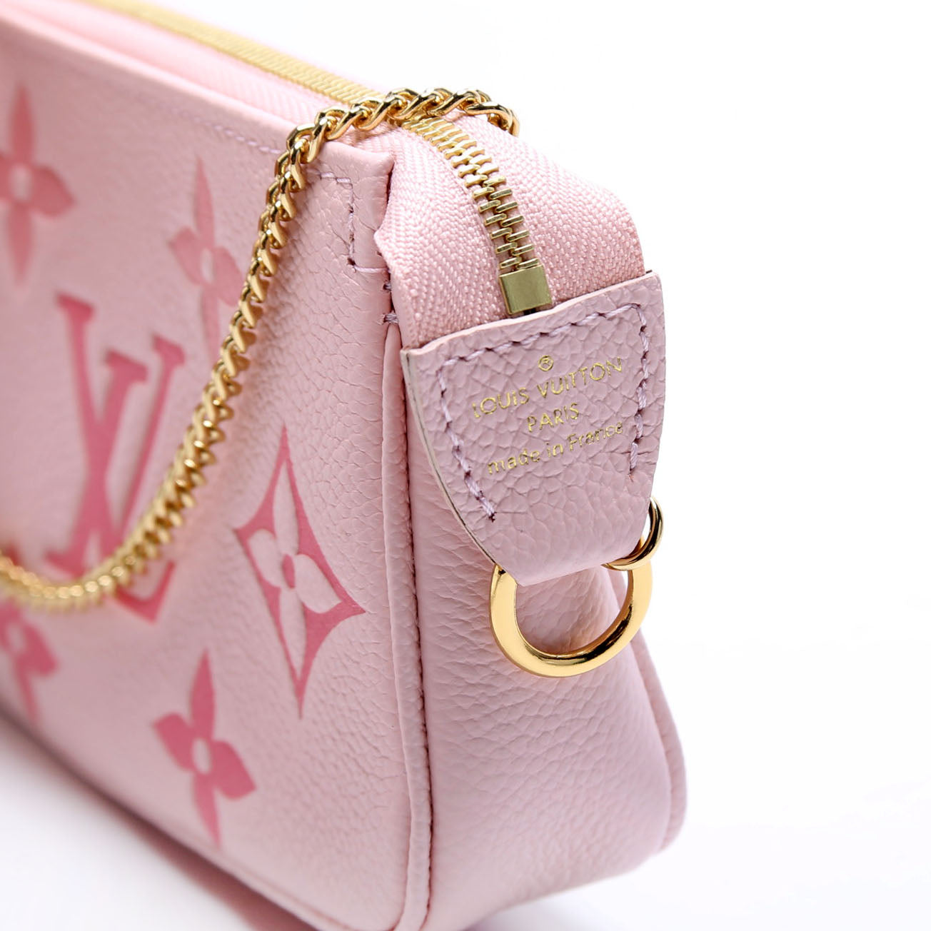 Pochette Accessories Mini Empreinte By The Pool Pink