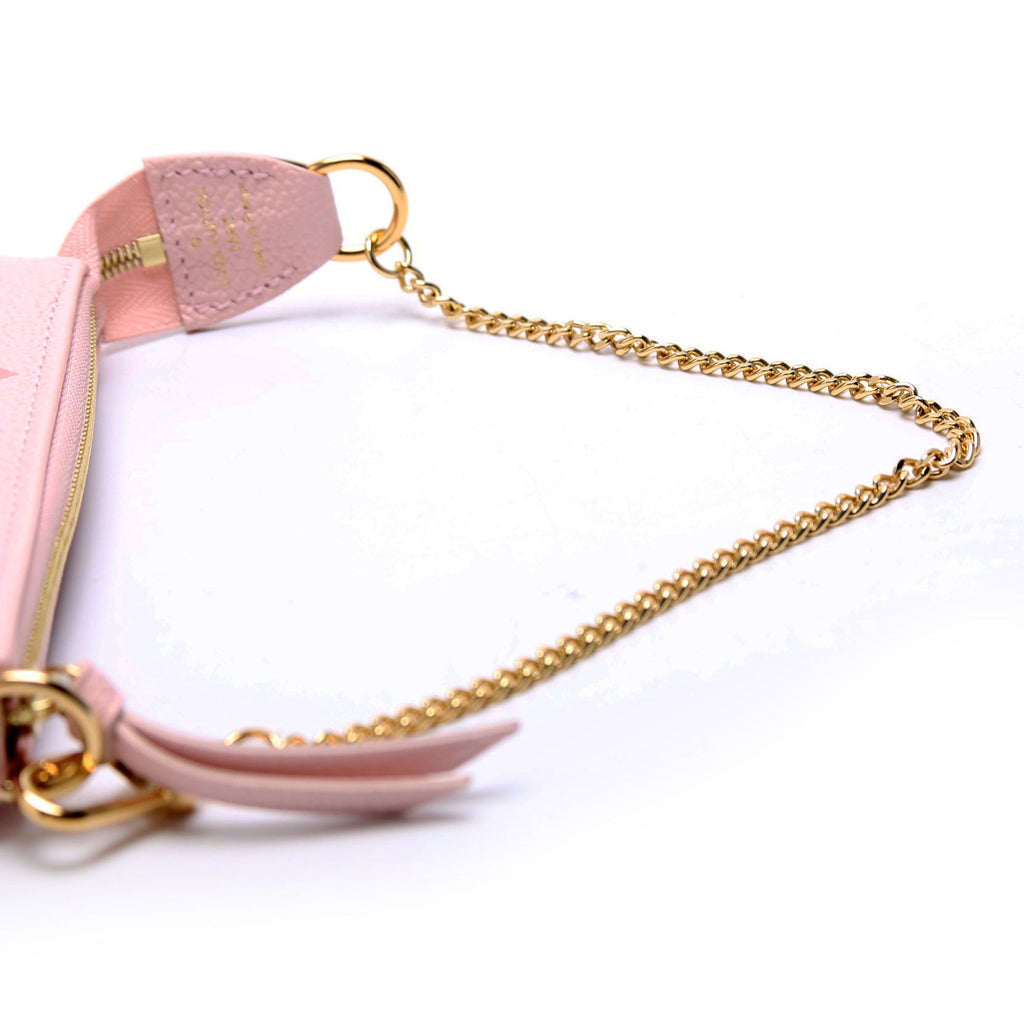 Pochette Accessories Mini Empreinte By The Pool Pink